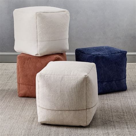 best pouf ottoman for sitting.